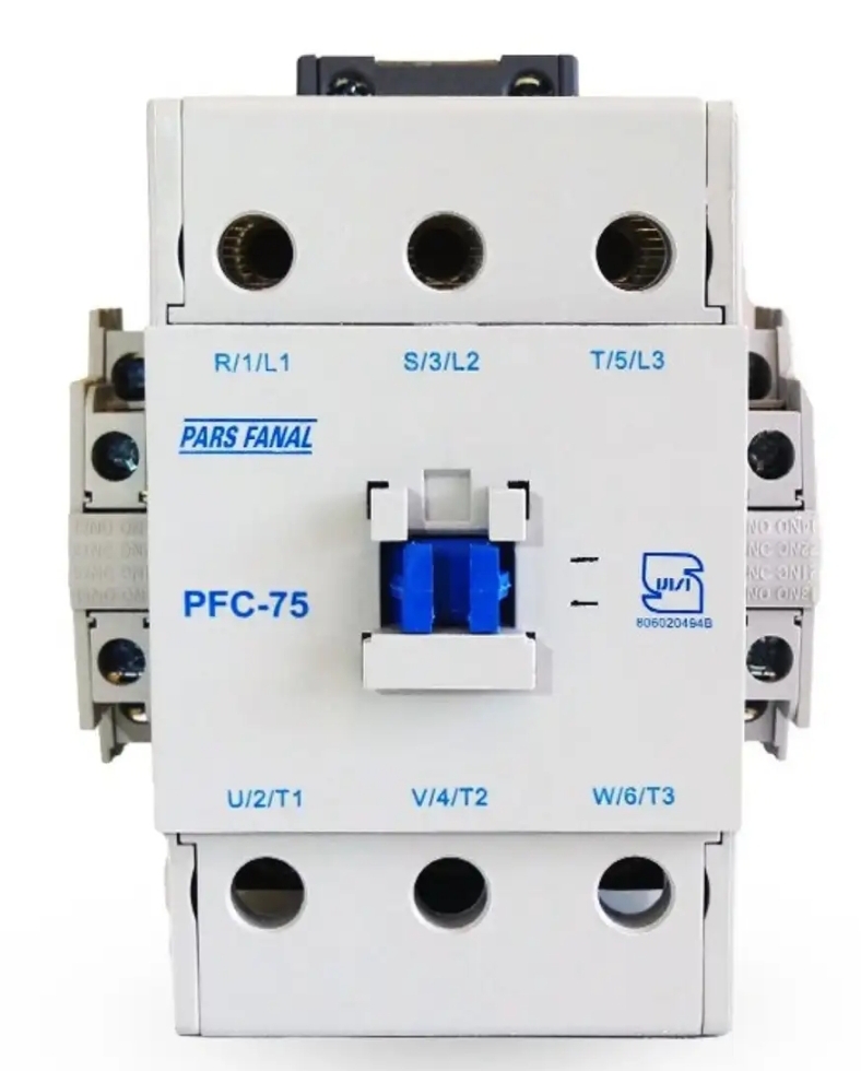 کنتاکتور پارس فانال مدل PFC-75 ظرفیت ۷۵ آمپر